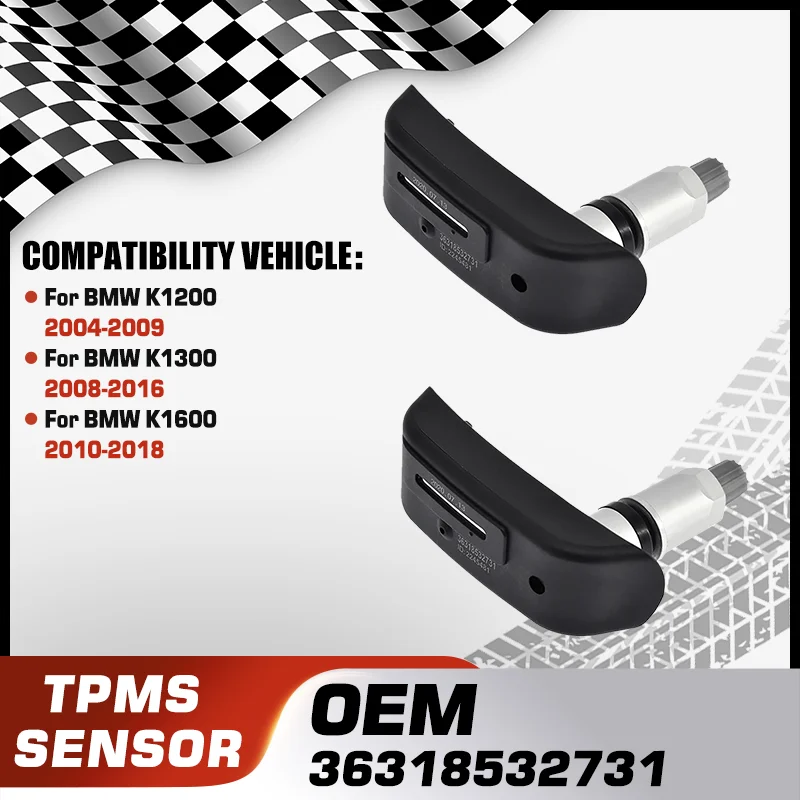

1/4PCS TPMS Tire Pressure Monitor Sensor For BMW K1200 GT R BMW K1300 GT R S BMW K1600 Bagger GT GTL GTL Exclusive 36318532731