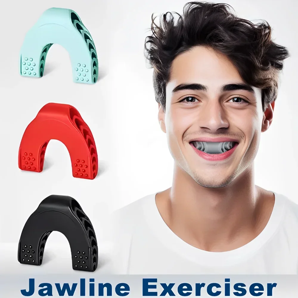 U Shape New Facial Jaw Exerciser And Neck Toning Jawline For Men Women Face Muscle Trainin Resistance Levels Double Chin Reducer