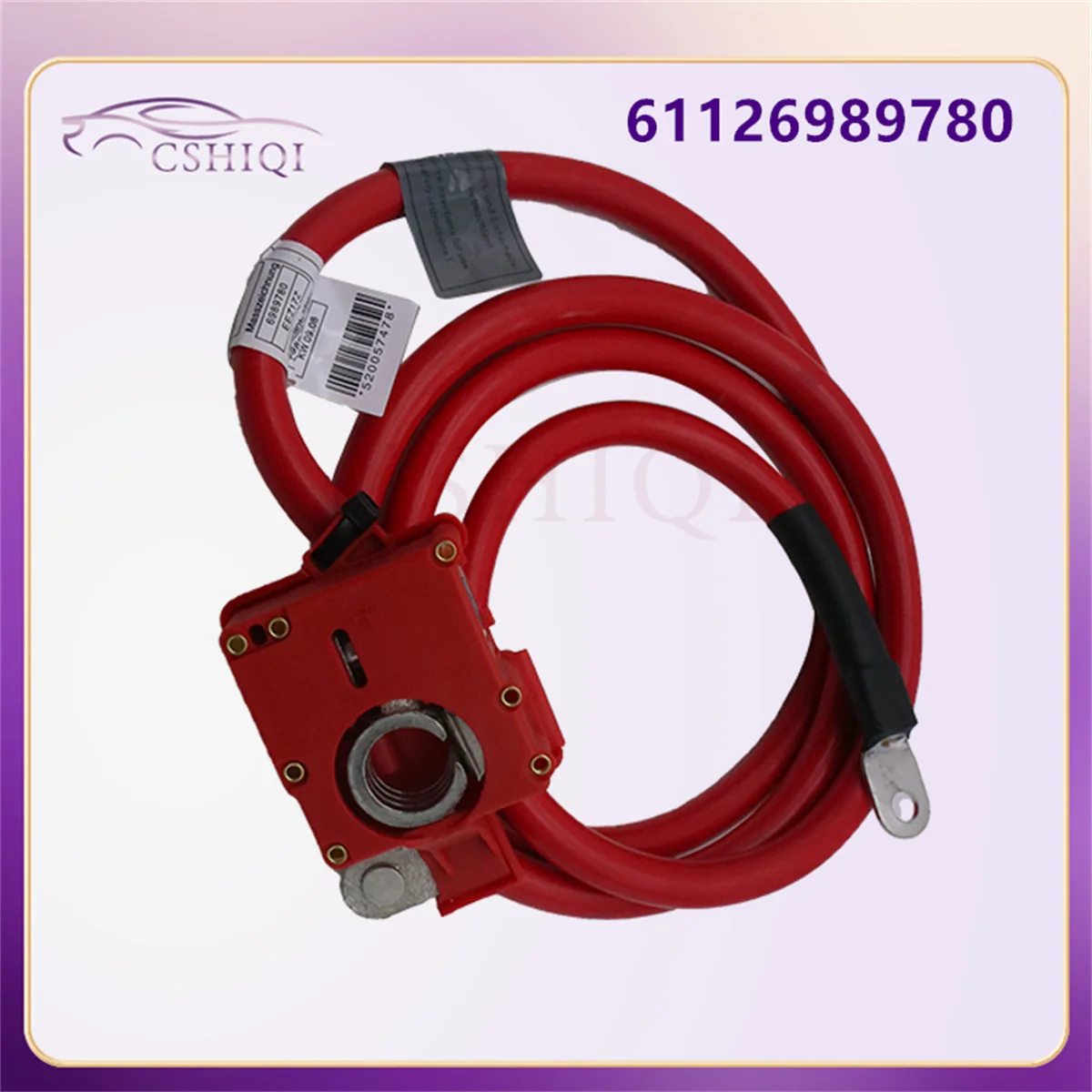 

61126989780 Positive Cable Battery Connection Pole Battery Cable For BMW 5 Series E60 523 525 530Li 2003-2009 Car Accessories
