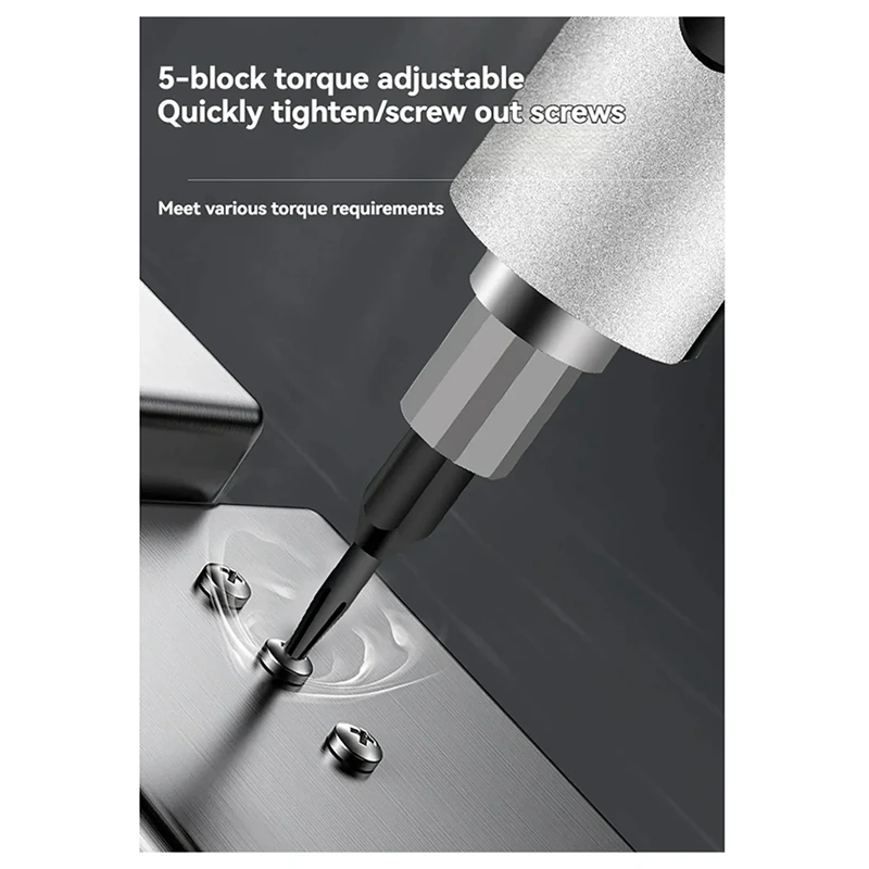 A19F-Mini 32-In-1 Professional Electric Screwdriver Kit Precision Equipment Repair Screwdriver Ultra-HD Monitor Repair Tools