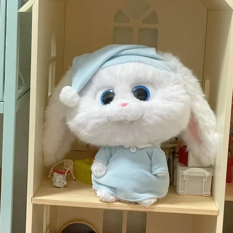 

Hot Pajama Rabbit Boss Kawaii Plush Toy Doll Cute Appease Rabbit Kid Holiday Birthday Surprise Gifts Stock