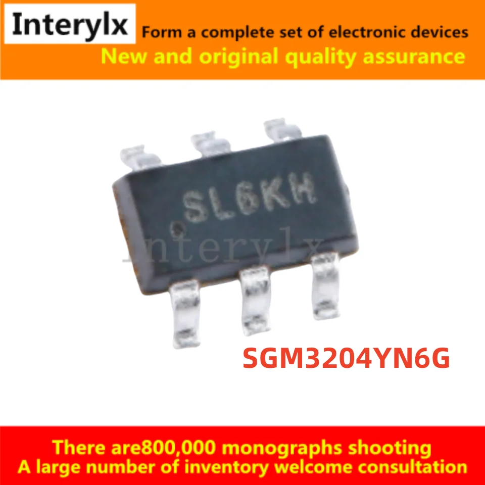 10-50Pcs/Lot Original genuine patch SGM3204YN6G/TR SGM3204 SGM3204YN6G SOT-23-6 charge pump DC/DC converter chip