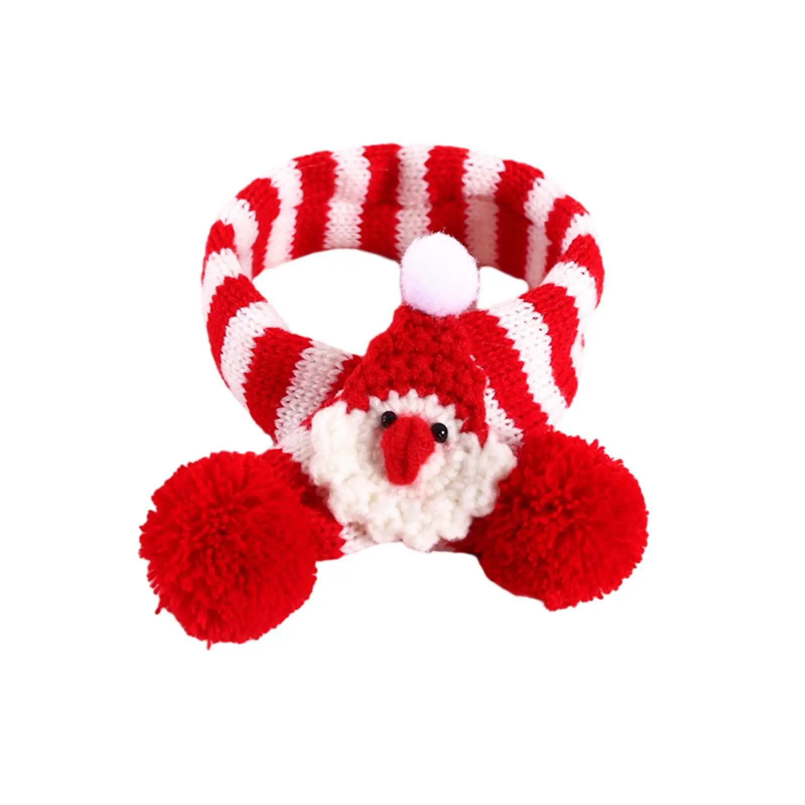 Pet Christmas Scarf Winter Neck Warmer for Family Gatherings Celebrating