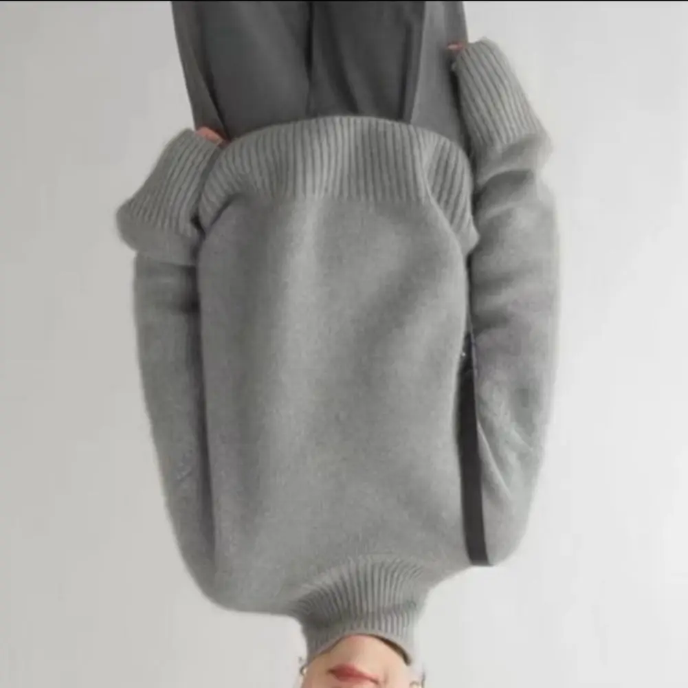 

Lightweight Women Sweater Warm Women Sweater Women’s Winter Sweater High Collar Pullover Soft Warm Knitting Top Long Sleeve