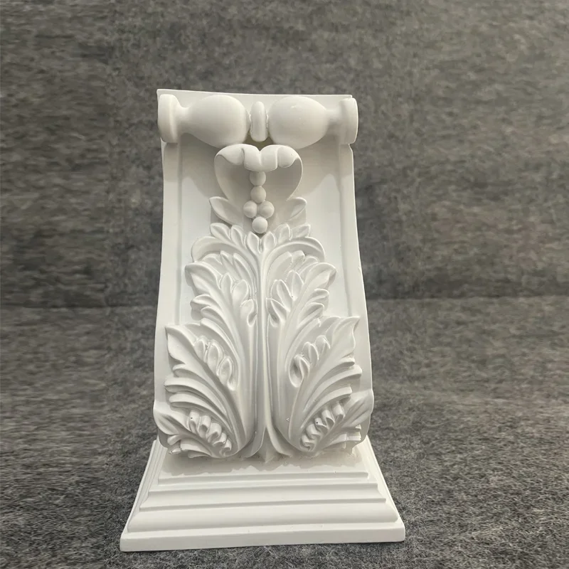 PU Elephant Trunk Beam Joist Head Column Roman Column Door Opening Carved Decoration Imitation Plaster Polyurethane Material