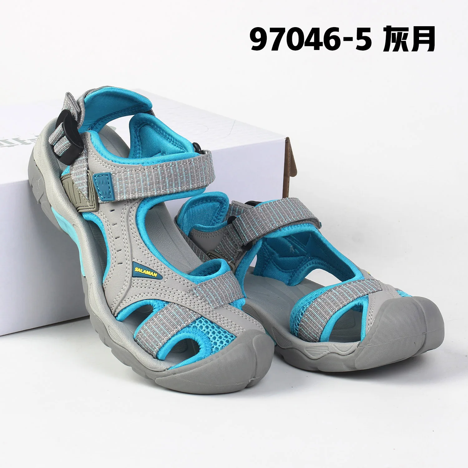 Men And Women Summer Leisure Outdoor Flat Non-Slip Soft Bottom Quick-Drying Sports Sandals Couples Vacation Beach Wading Shoes