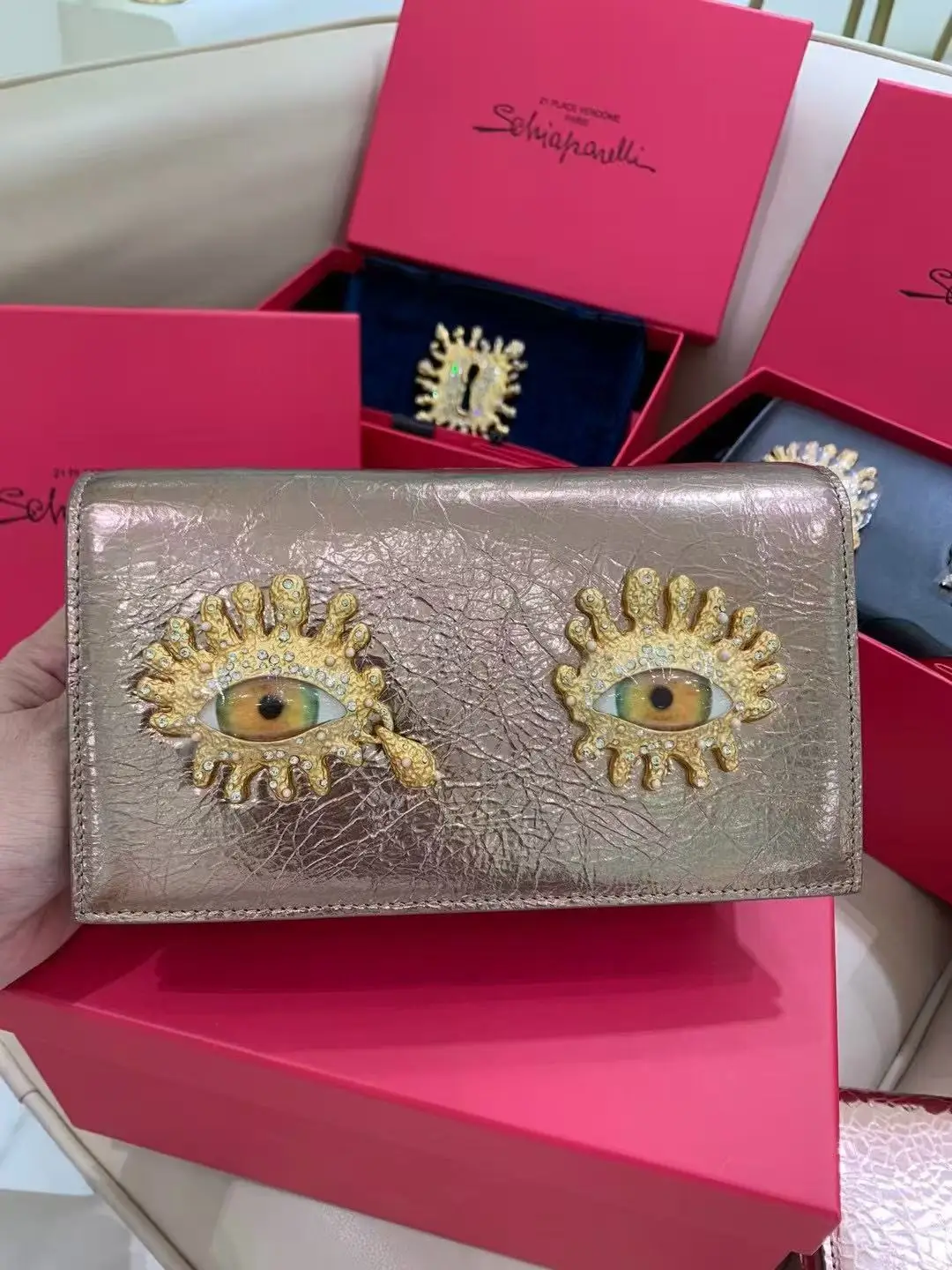 Schiaparelli Premium Sense Demon Eye Bag