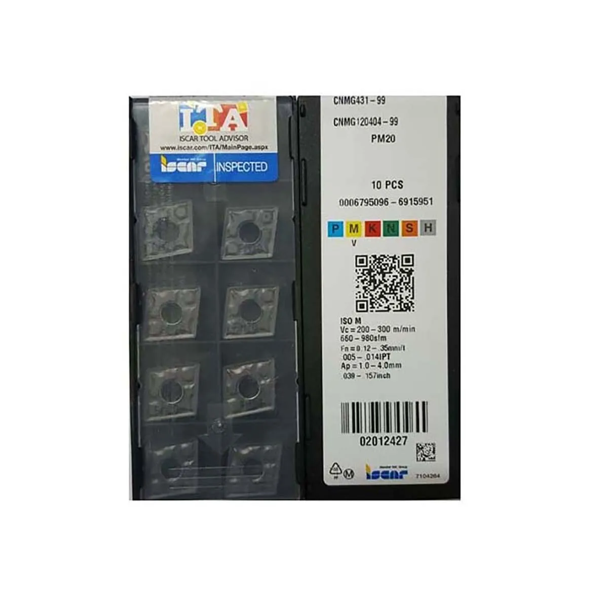 

100% Original CNMG Series 120408/04 TF IC907 Medium Carbide Turn Inserts