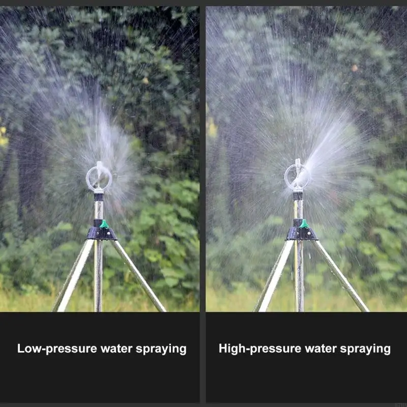 Garden Sprinkler with Metal and 360-Degree Rain Pattern for Watering Lawns, Flowers, Vegetables, Grass, and Balcony 87HA