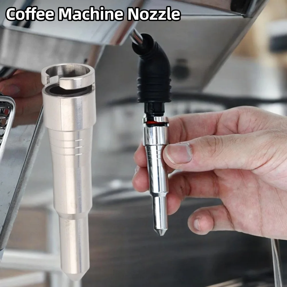 Coffee Maker Steam Nozzle Stainless Steel Milk Frother Foam Inner Tube Steam Wand Nozzle for Delonghi Dedica Coffee Machine - view 3