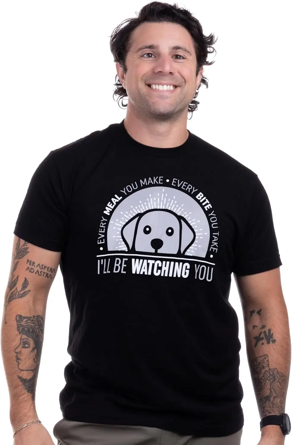 Funny Dog Lover T-Shirt – Every Meal You Bake Retro Graphic Tee for Doggy Mom Dad - Cute Pet Owner Humor Gift Shirt