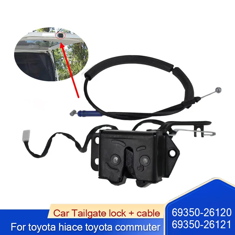 

Car Tail gate lock back door lock For toyota hiace toyota commuter toyota quantum 2005-2018 69350-26120 69350-26121