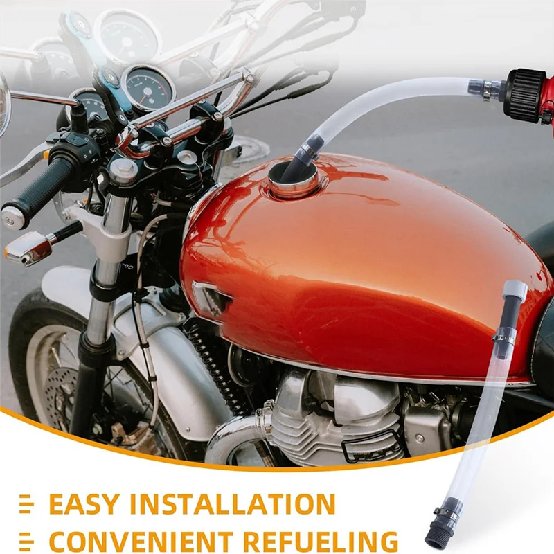 

Гоночный топливный кувшин, сменный шланг, газовый баллон, носик для 5 галлонов с улучшенной конструкцией фильтра, 2 шт.-A21R