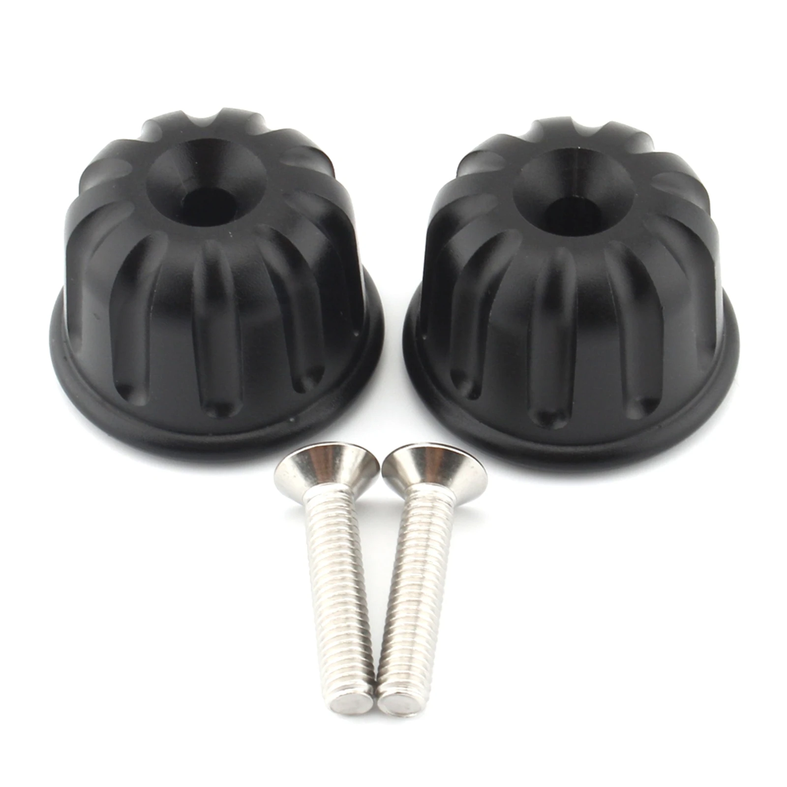Front Handlebar Handle Grip Bar End Plug Cap For Triumph Street Twin Cup Scrambler 1200XC Speed Twin Bonneville T120 T100 Black