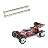 A48U 2Pcs Metal Dog Bone Drive Shaft For Wltoys 104001 1/10 RC Car Upgrades Parts Accessories