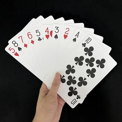 Jumbo Card Prediction Close up Magic Tricks Illusions Gimmick Easy To Do Beginner Magician Mentalism Magic Props Bar Trick Fun