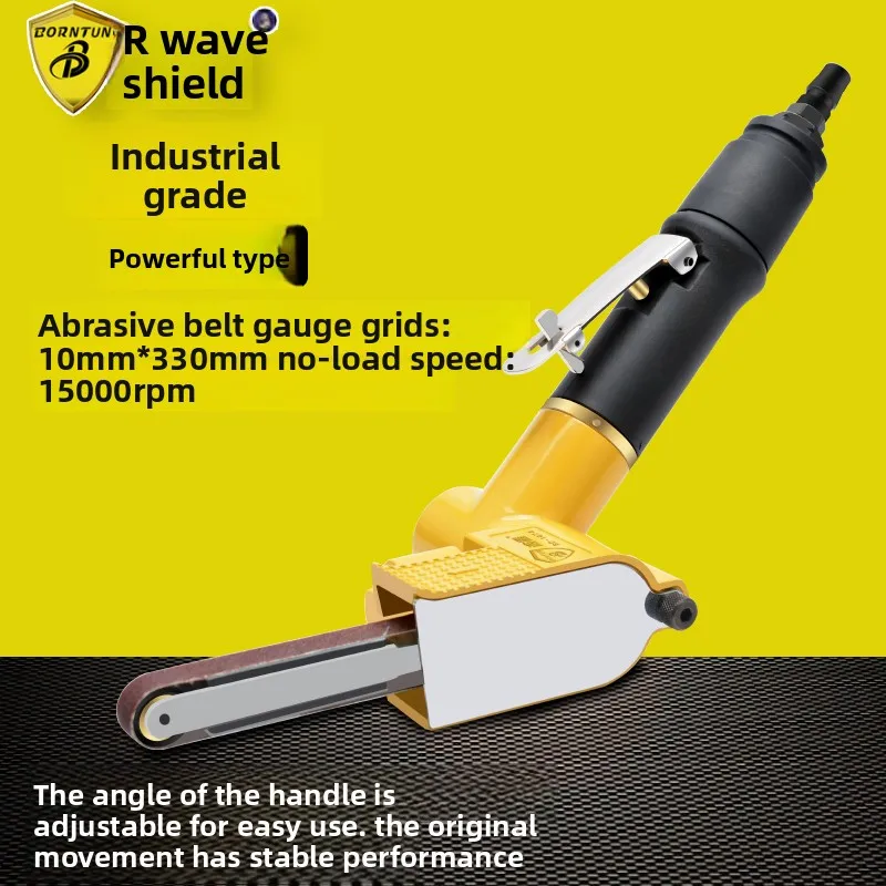 

Bosidun Pneumatic Belt Sander, Ring Belt Sander, 10*330mm Belt Sander, Abrasive Grinder, Bd-1074