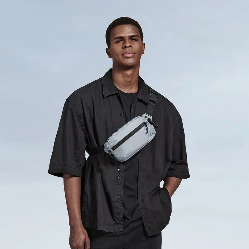 

Мужская сумка-слинг 2026: японская нагрудная сумка, повседневная спортивная сумка через плечо, поясная сумка для мужчин