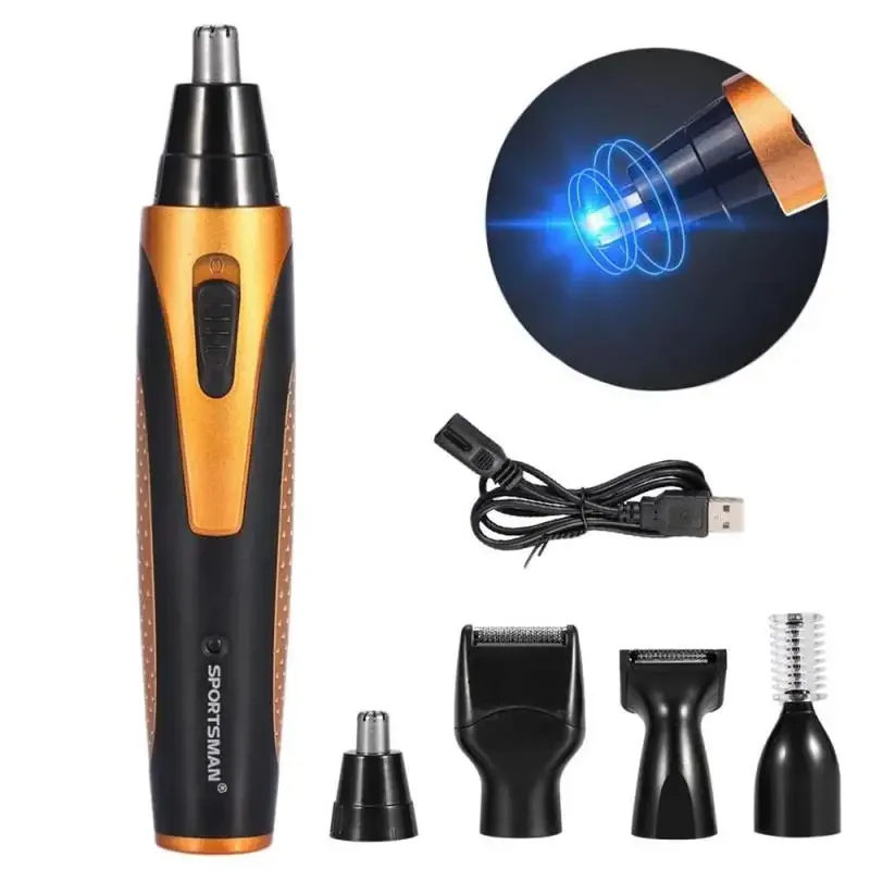 Electric Nose Ear Neck Eyebrow Beard Trimmer Shaver Groomer Clipper Remover Men Women Personal Care House Barber New