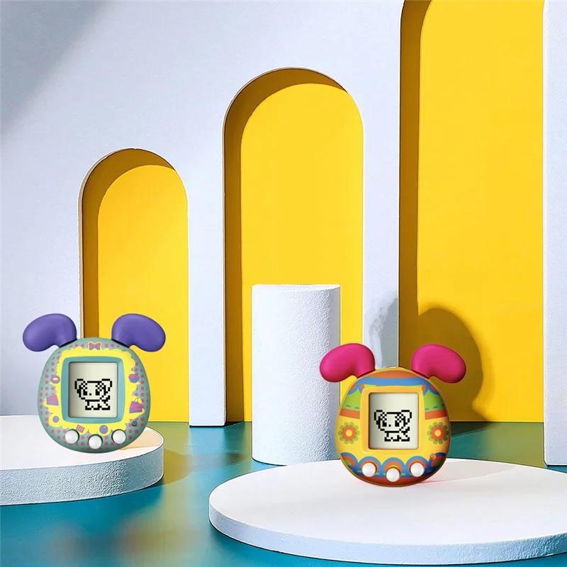 Virtual Pet Machine Retro Console di gioco portatile giocattolo elettronico digitale per animali domestici per bambini