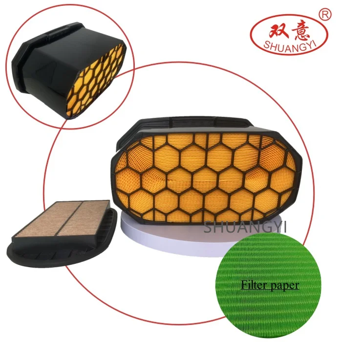 Factory Direct Honeycomb air Filter 4969845 496-9846 Suitable for Excavator 330GC 336GC 349 352 326GC Auto Spare Parts