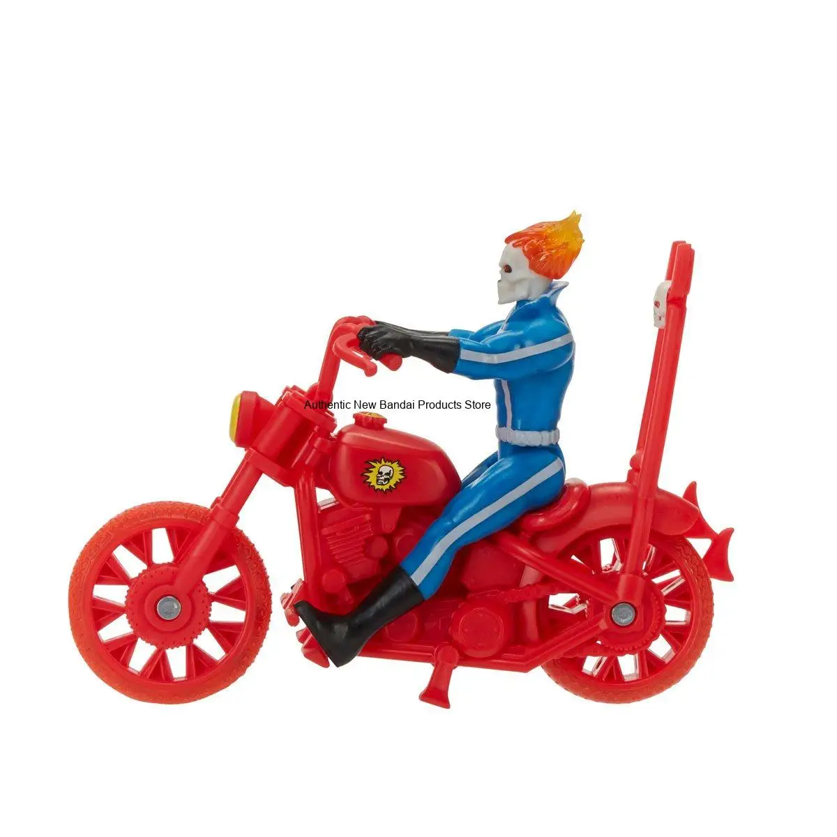 Marvel Legends Retro Ghost Rider with Motorcycle 3.75" Action Figure view 4