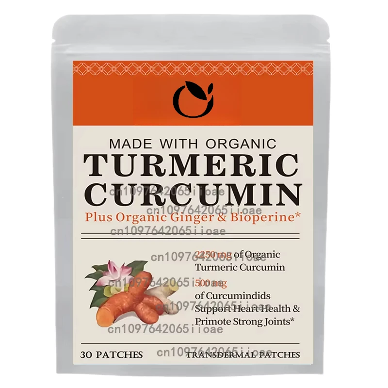 

30 пластырей, термопластыри с куркумой, поддержка мышц