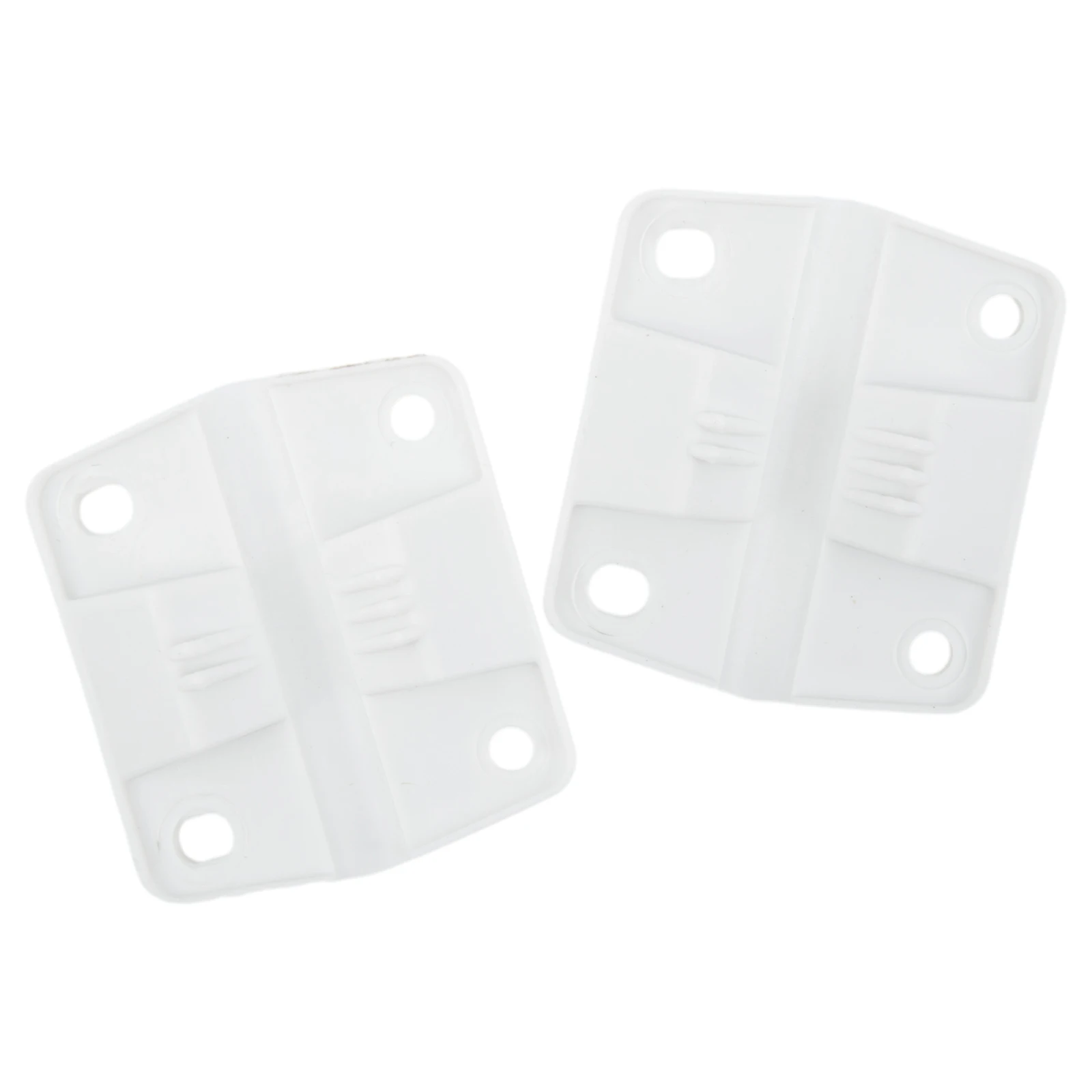 Screws Hinge Hinge Parts 3.2cm Hole Distance 4x16mm Screw 5.7x5 Cm Hinge Size Plastic Material White Color  Screws