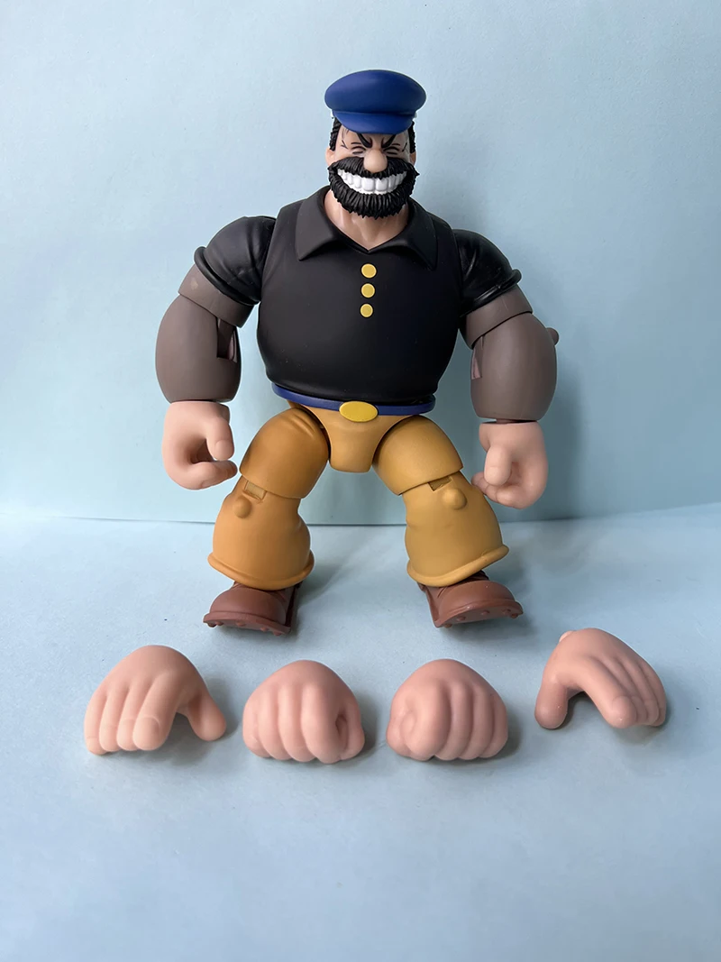 NEW Popeye Classics Figure Youtooz Bluto Olive Castor Oyl Poopdeck Pappy Action Figure Toy Anime Model Doll Christmas Gifts