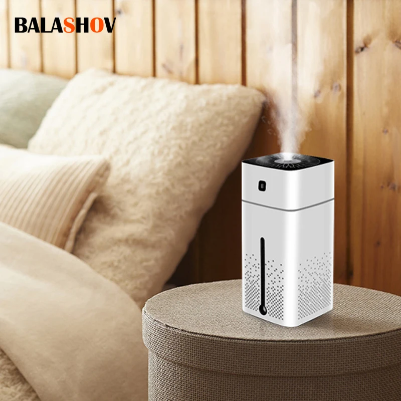 Air Humidifier Home Air Purifier Large Capacity Car USB Atmosphere Lamp Aromatherapy Purifier Bedroom Humidifier