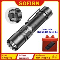 SOFIRN SK30 3000LM Tactical Flashlight 6000K SFT70 LED Light 21700 USB C Rechargeable EDC Torch with Double Switch