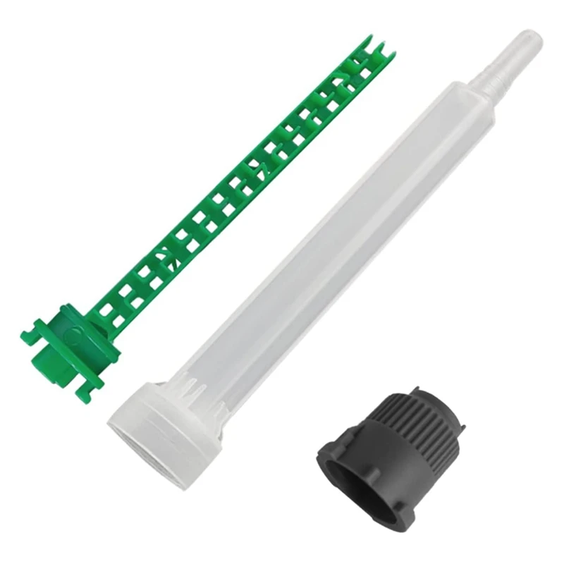 A26I-Epoxy lijm mengmondstuk hoofd hars mixer lijm applicator dispenser mixer roer spiraal slang (20 stuks)