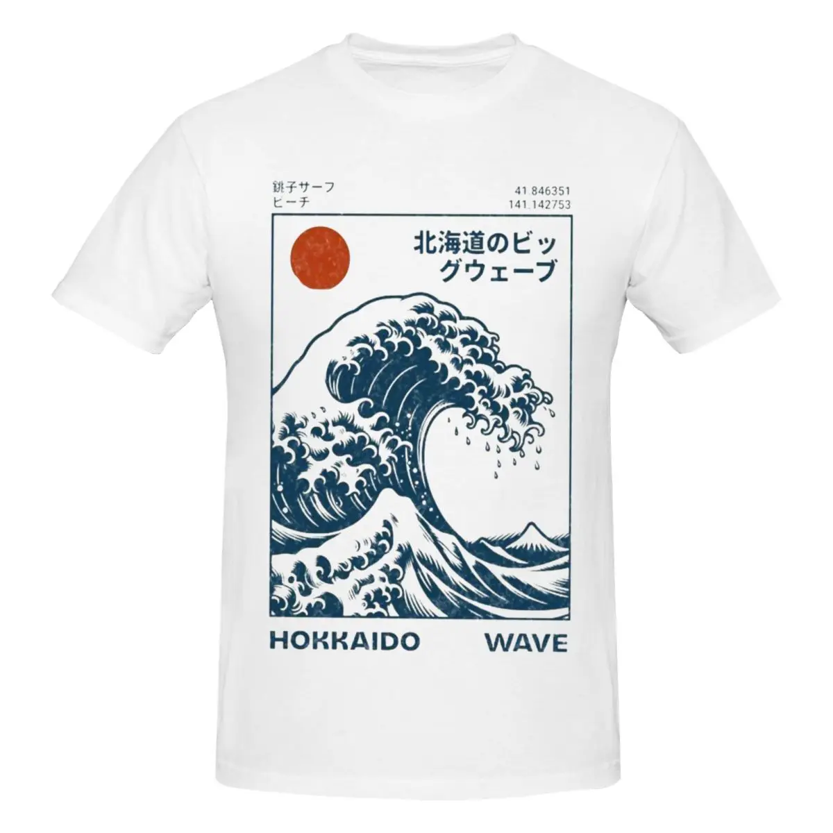 Japanese Waves Hokusai Retro T Shirts Graphic Y2K Gifts O-neck Mens Women T-Shirt Clothes