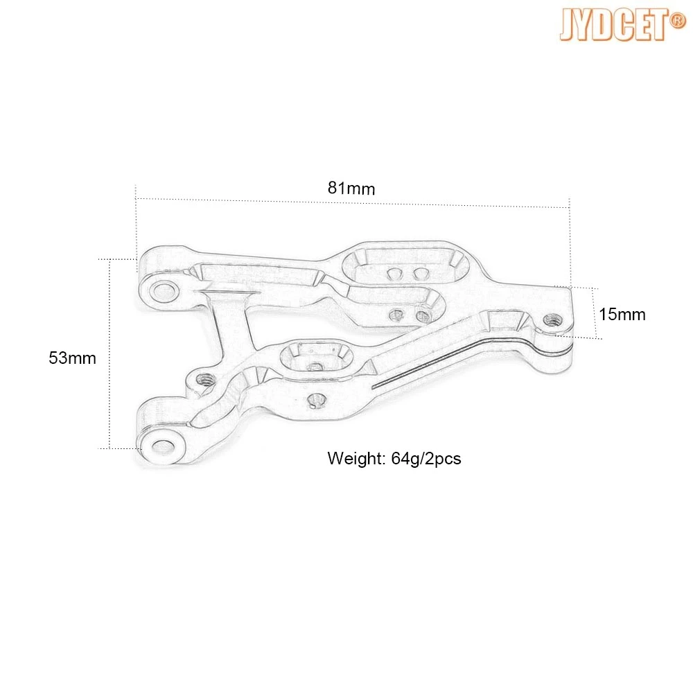 # AR-AR-AR 330370   Brapos de suspensión inferiores delanteros de aluminio para RC 1/10 ARRMA SENTON AR 102673   AR-AR-AR 102654   AR-AR-AR 106007