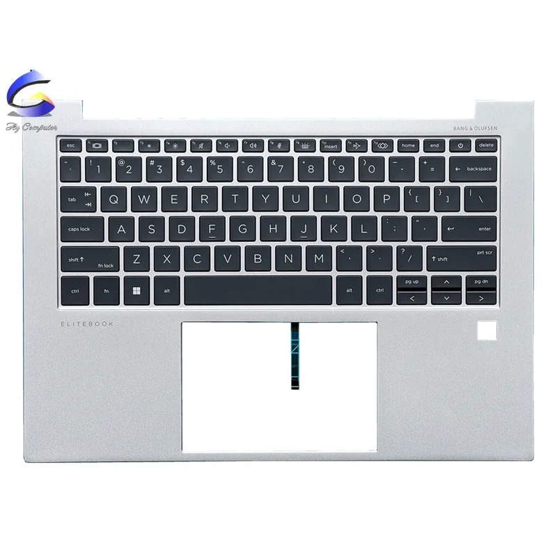 f  New For HP Elitebook 840 845 G9 G10 Laptop Upper Case Palmrest Backlit Keyboard