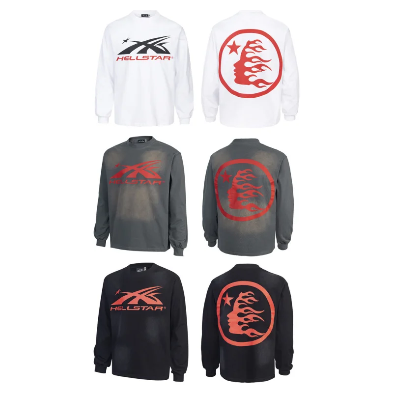 

Хлопковая футболка Long Sve в стиле ретро с винтажным принтом, свободный крой, удобная, дышащая, не скатывается, Ne