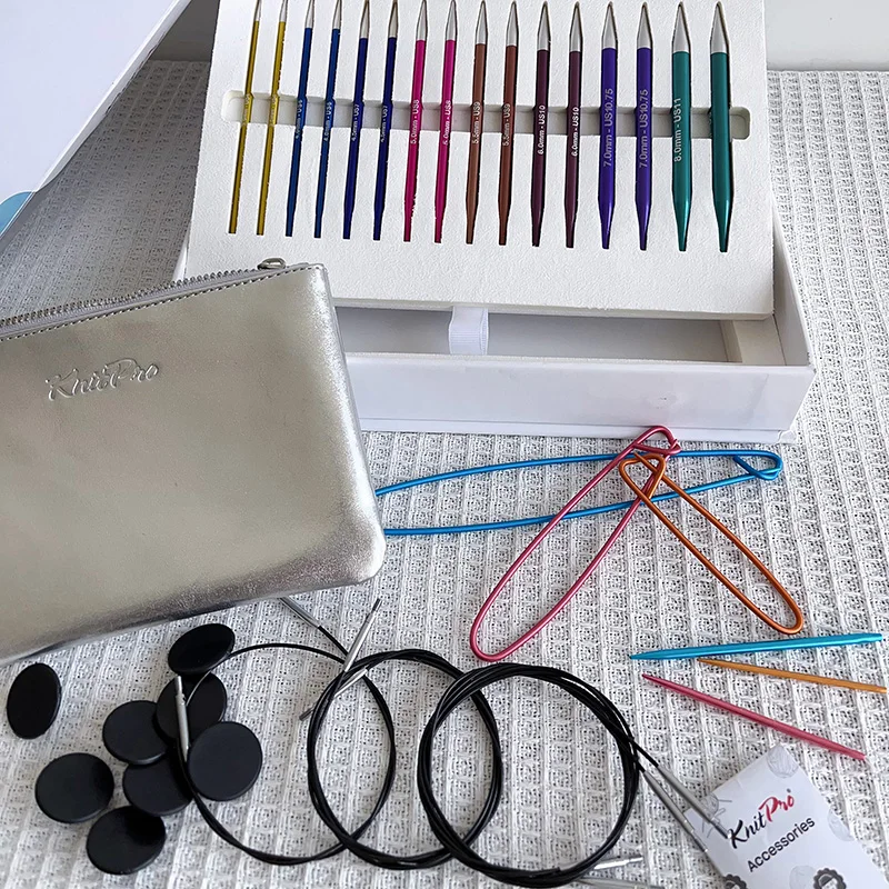 New Knitpro Zing  Interchangeable Knitting Needle Gift  Set