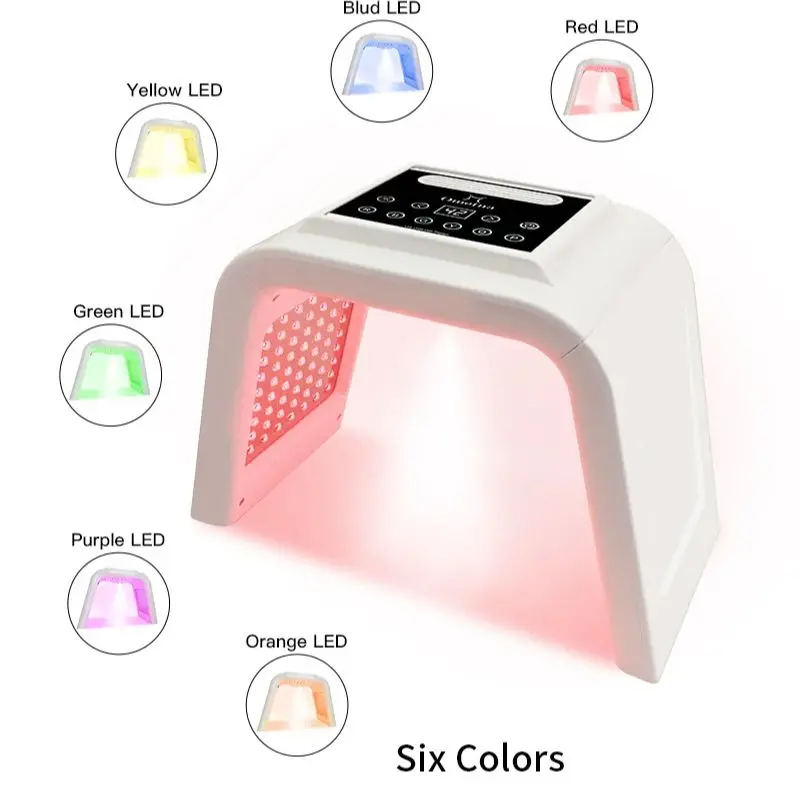 7 Color PDT Led Light Therapy Skin Facial Mask Beauty-health Moisturizing Rejuvenating Skin Home Use Beauty Devices Anti-wrink