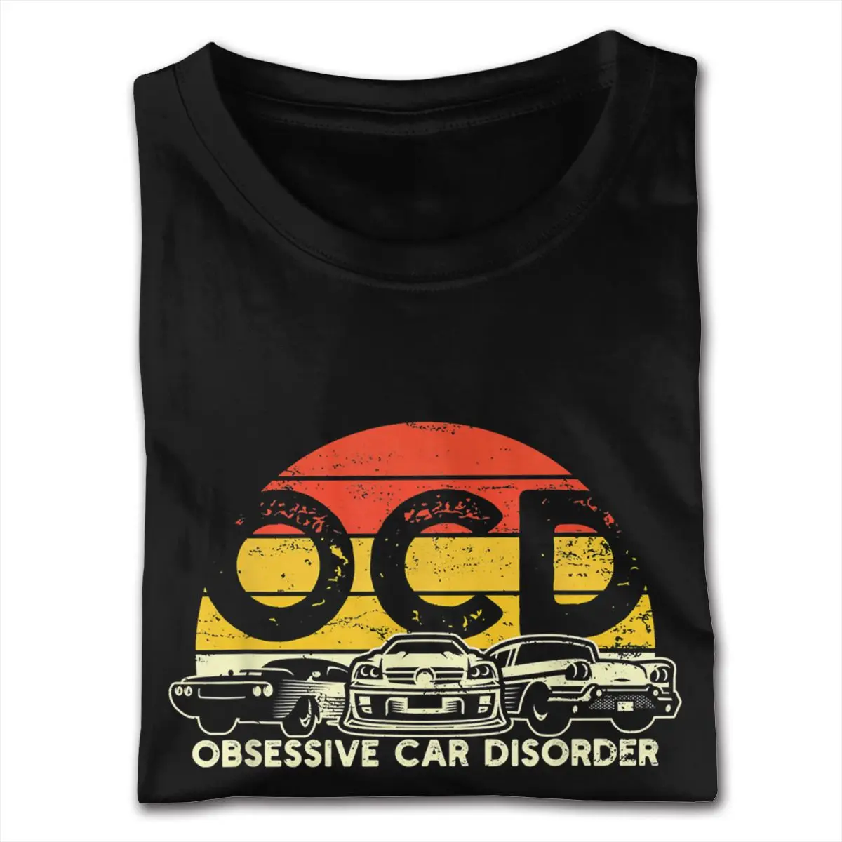 OCD Obsessive Car Disorder Gift Idea For Racer Or Drifter Cotton T-shirt 4XL Men Top Tee Shirts