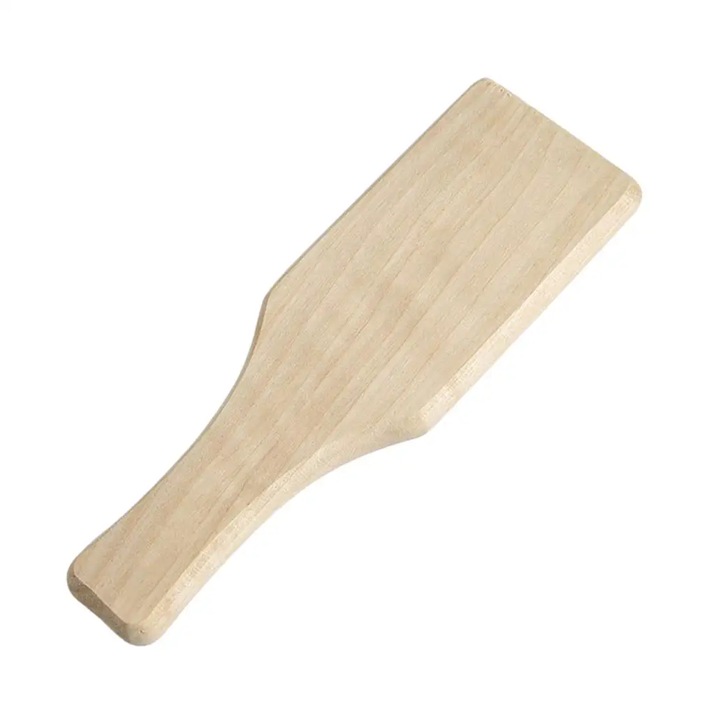 Wooden Clay Paddles Pottery Tool for Handmade Kitchen Clay Pottery Compressing, Texturing And Shaping Coil