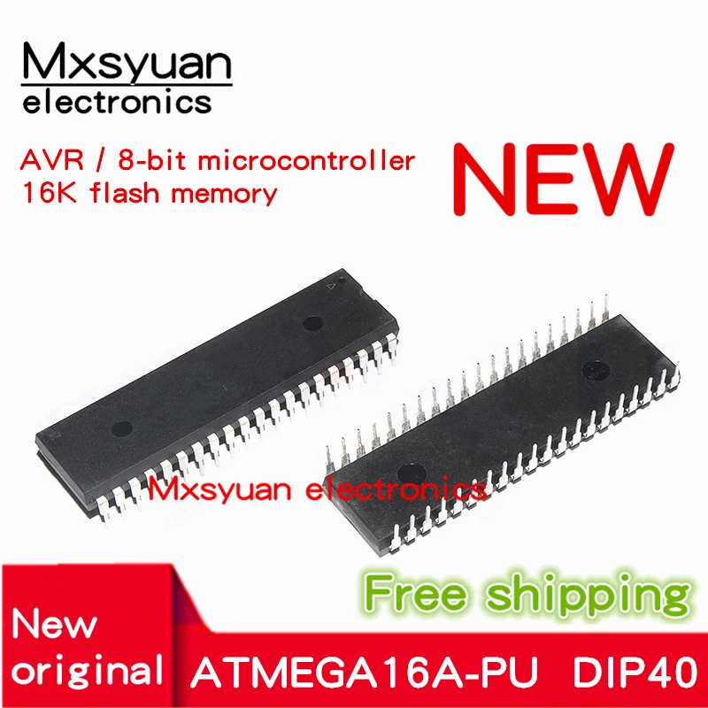 

10 шт. ~ 50 шт./лот ATMEGA16A-PU ATMEGA16A ATMEGA16APU DIP40 новый оригинал