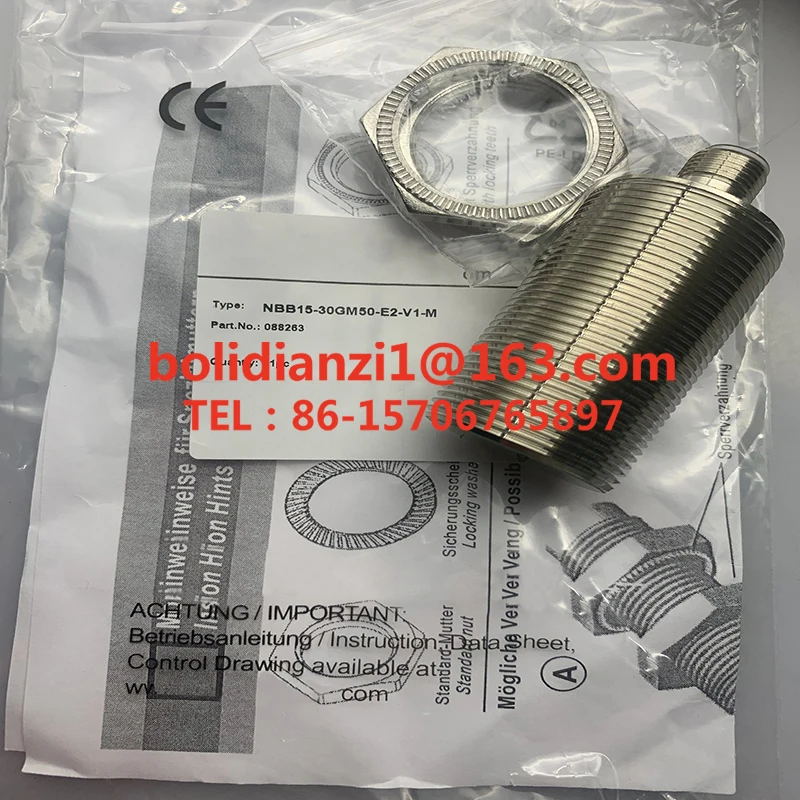 Original sensor       NBB15-30GM50-E0-V1-M NBB15-30GM50-E1-V1-M NBB15-30GM50-E2-V1-M NBB15-30GM50-E3-V1-M  New original sensor