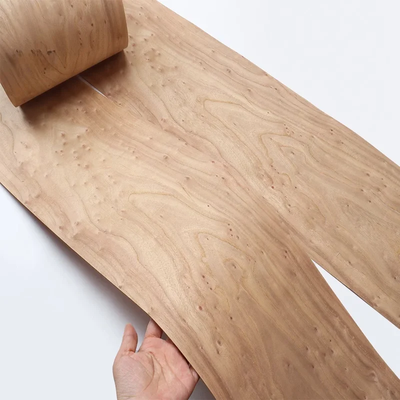 

Elm Wood Veneer sheet Natural Wood Grain Laminate Furniture Renovation & Decoration Eco-Friendly Panel Real Veneer Wood