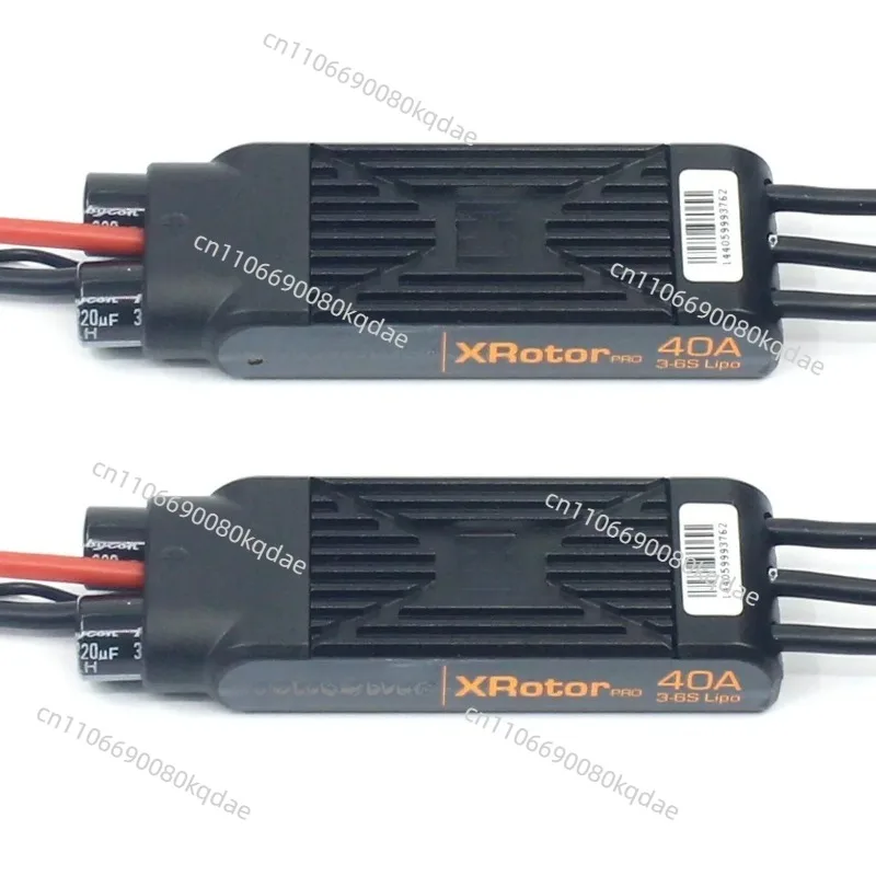 40A Brushless Speed Control Module, 3S‑6S Power Input, No BEC DEO Function, 2Pcs Mechanical Drive Accessory