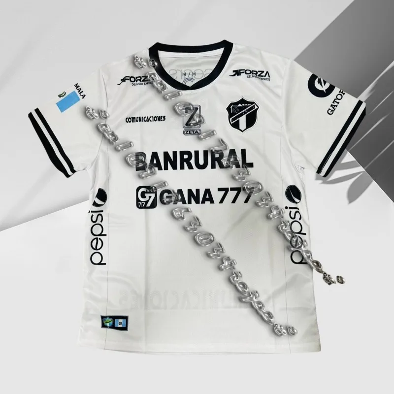 

Summer Men‘s Guatemala Communication Black Men's Away JerseyAdult Kids Breathable Quick-Drying Tees Sport Motorcycle Top