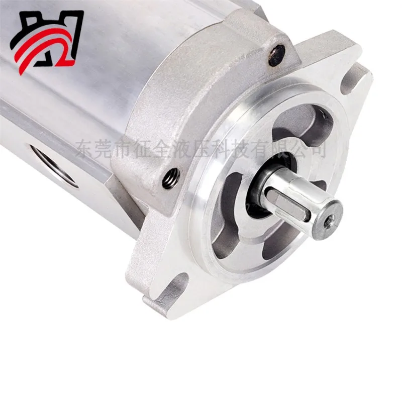 HGP-333A Three Stage Hydraulic Gear Pump Triple Pump System Zhengquan Dedicated Oil Pump for Industrial Equipment