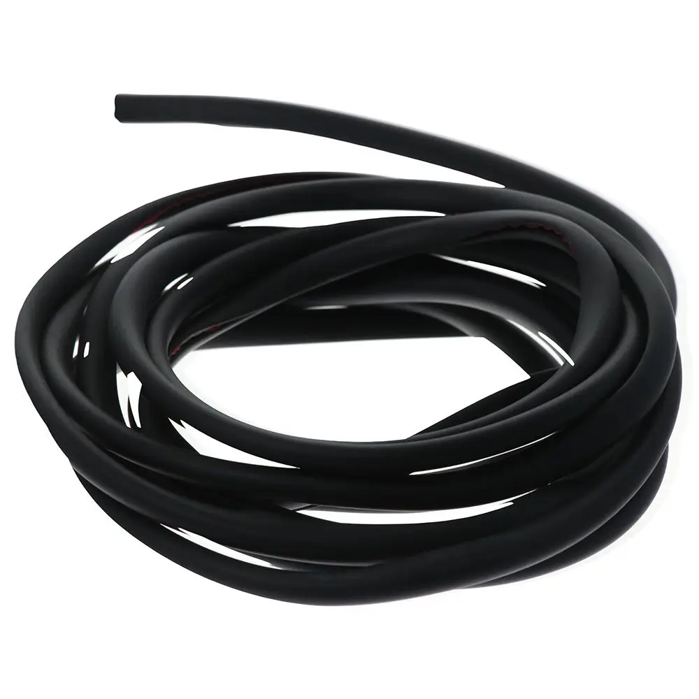 Weather Resistance PTFE Rubber Sealing Stripe 3m with Self-adhesive Tape Rubber Edge Trim U-shaped Bumper Strip Edge