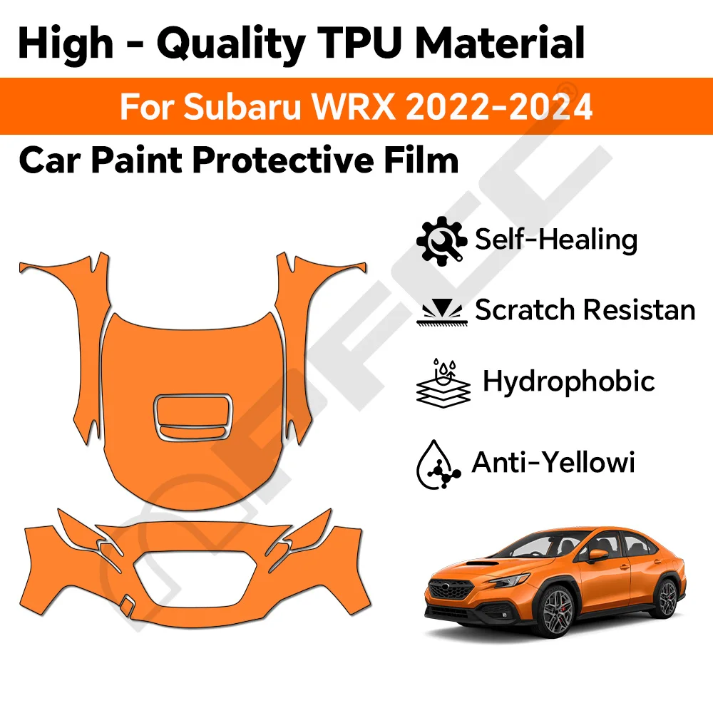 

TPU For Subaru WRX 2022 2023 2024 Anti-Scratch Paint Protection Film Car Body Clear Bra Pre-cut PPF Anti-Scratch Resistant Cover