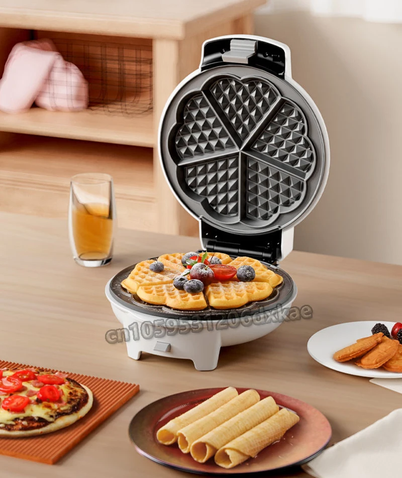 750W multifunctional egg maker waffle maker doughnut maker cake baking machine waffle maker electric snack machine