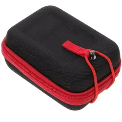 Estojo pequeno para telêmetro de golfe, capa para medidor de distância, bolsa de armazenamento com mosquetão, suporte universal para telêmetro de golfe